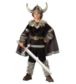 Viking Warrior Boy Cape Designer Costume Child Medium 8  