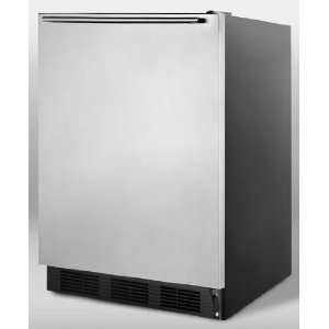  Summit Stainless Steel Upright Built In Freezer 