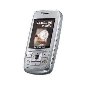  New Samsung E250 Silver Unlocked GSM Phone: Cell Phones 