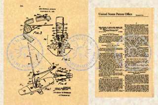 US Patent   WINDSURFING BOARD   Wind Surf Windsurf #485  