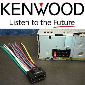 KENWOOD 16 PIN RADIO WIRE HARNESS PLUG CD TAPE STEREO  