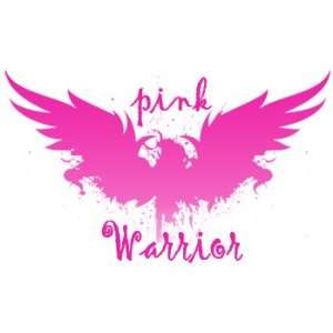  Breast Cancer Awareness Pink Warrior Temporary Tattoo Pack 