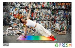 yogitoes® SKIDLESS® Yoga Mat Towel recycled PRISM  