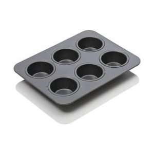 Chicago Metallic Toaster Oven Muffin Pan 6 Cavity; 3 Items/Order 
