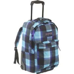  JanSport SuperBreak Wheeled Backpack   Calypso Blue Duke 