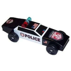  Turbo Cop Car Pinewood Derby Car Kit Toys & Games